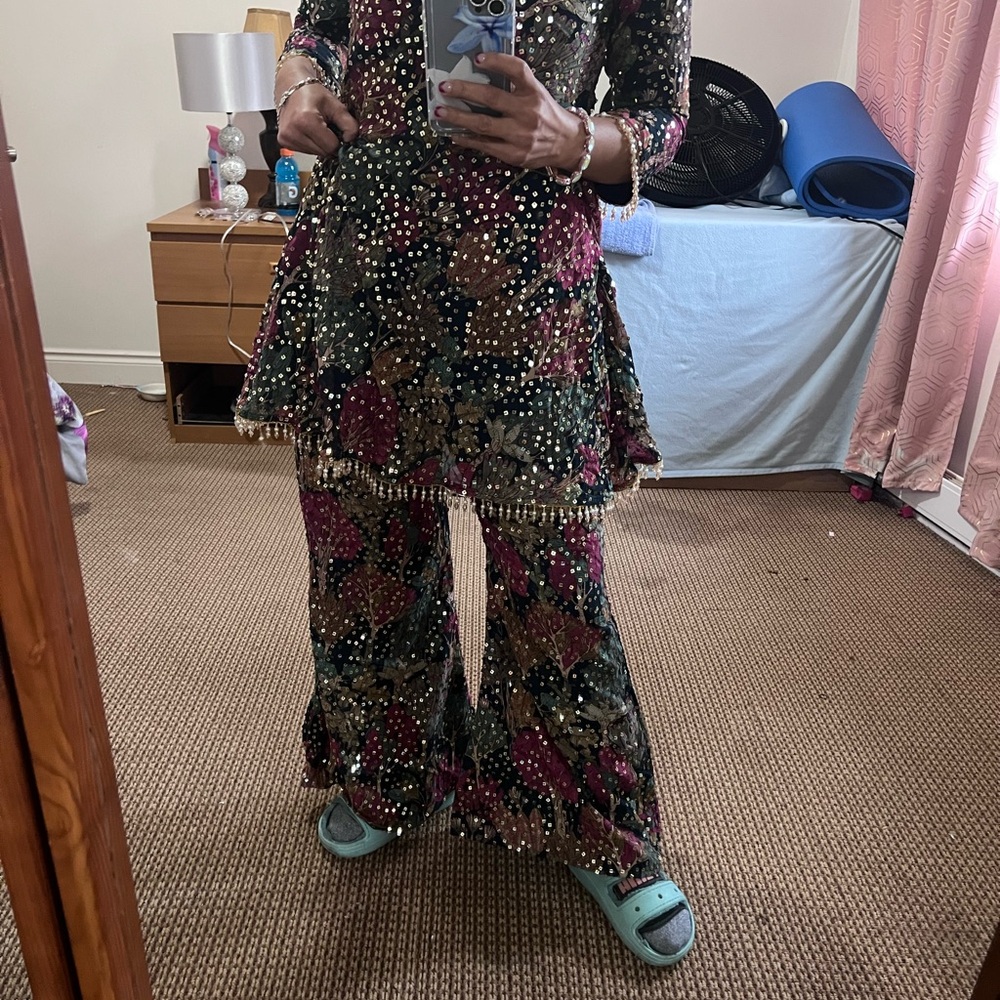 Colorful Beaded Outfit